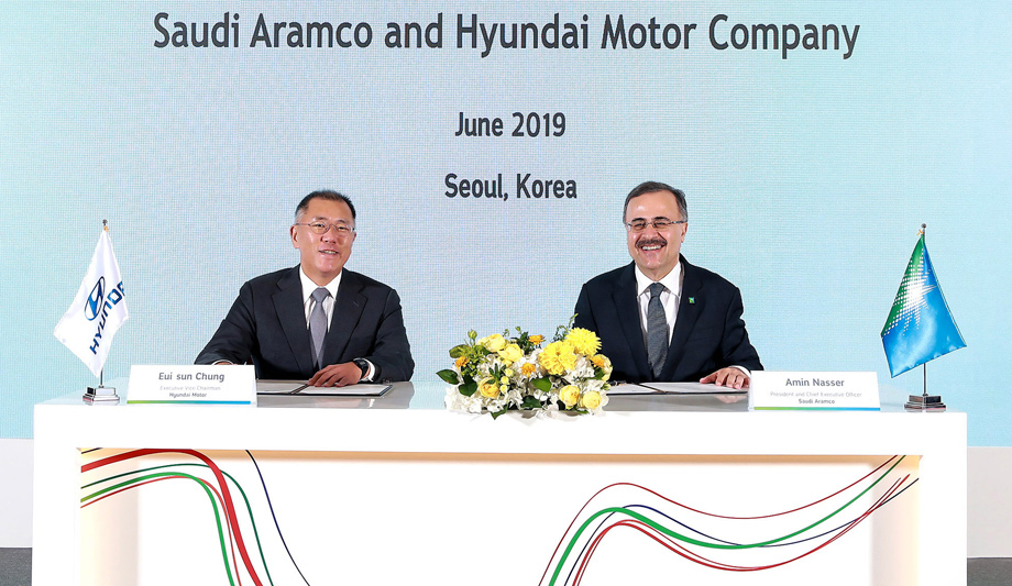 Союз Aramco и Hyundai поможет водородной инфраструктуре Авто и мото