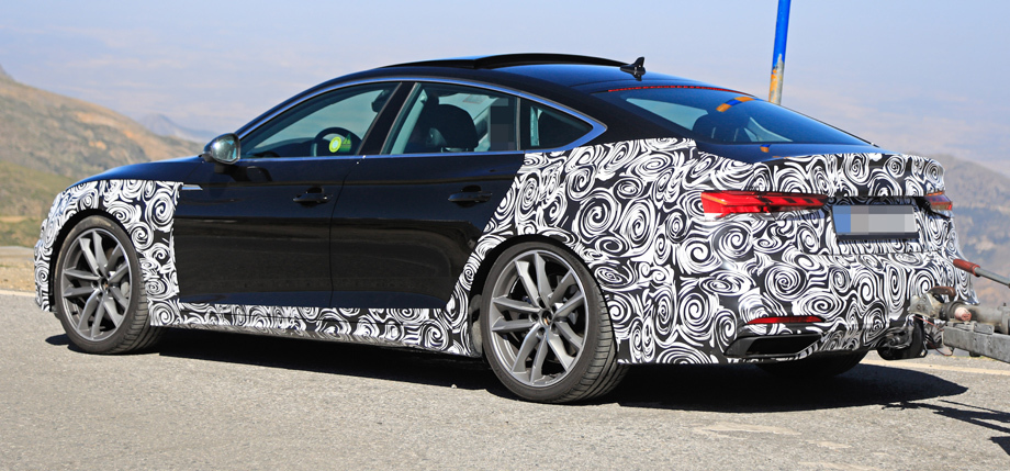 Тестовый хэтч Audi A5 Sportback показал новый дизайн Авто и мото