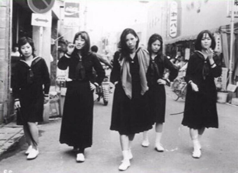 Сукэбан: дерзкие девчонки, которые держали в страхе всю Японию   Интересное