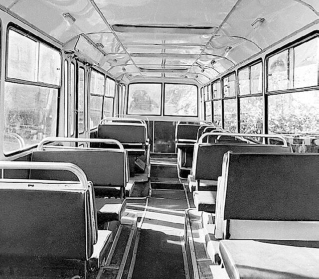 Автобус с рубкой. Ходовой макет автобуса НАМИ-0159   авто