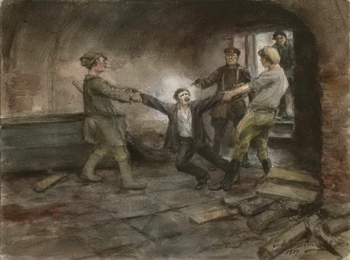 Революция 1917 года в картинах Ивана Владимирова 