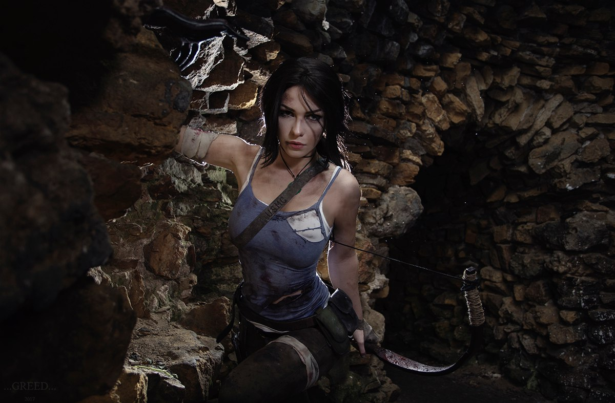 Tomb Raider - косплей от Ирины Мейер Игры,косплей